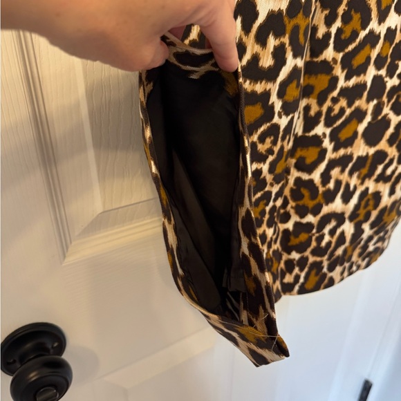 Leopard Print Women's Pencil Skirt J.Crew NWT - Picture 3 of 5